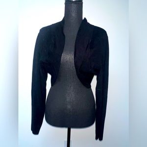 White House Black Market cardigan sweater, XL, black